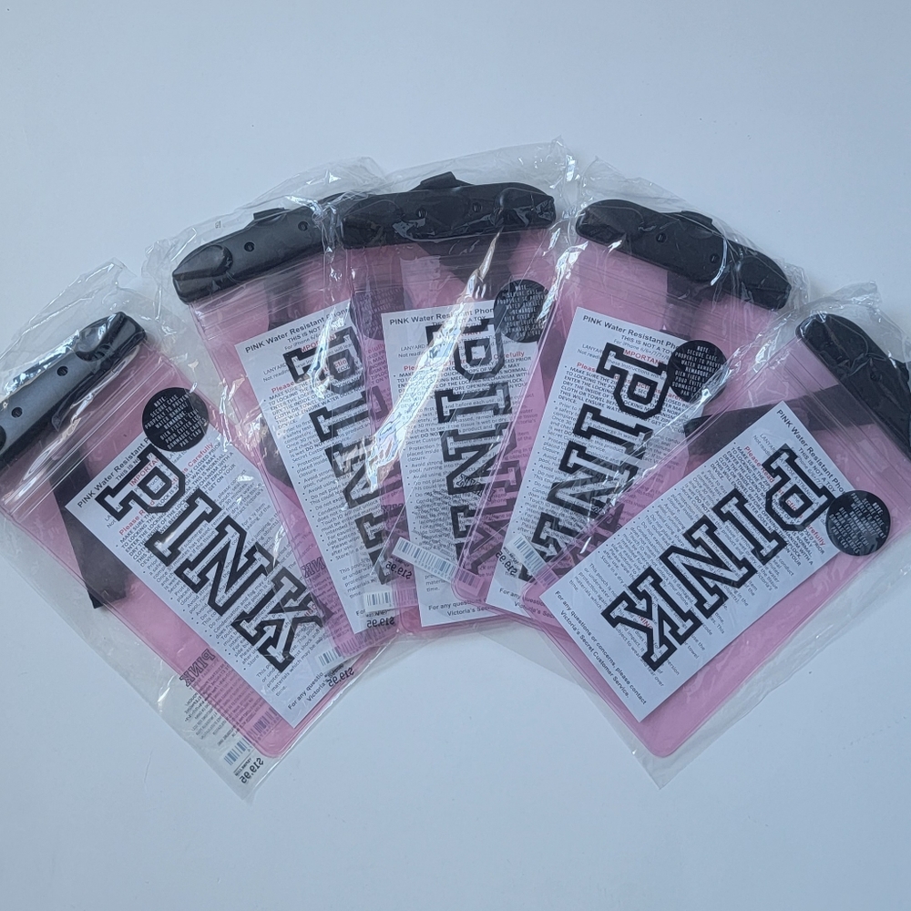 PINK V.S Water Resistant Phone Pouch